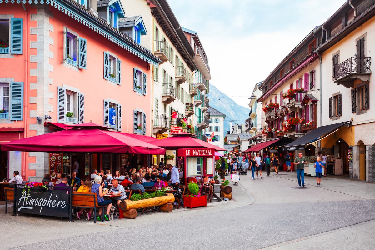 restaurant chamonix